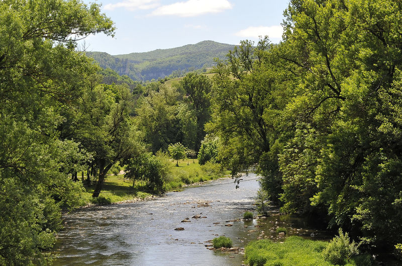 Logis Hotel Restaurant Les 2 Rives - A75, En Bordure De Riviere Банассак Экстерьер фото